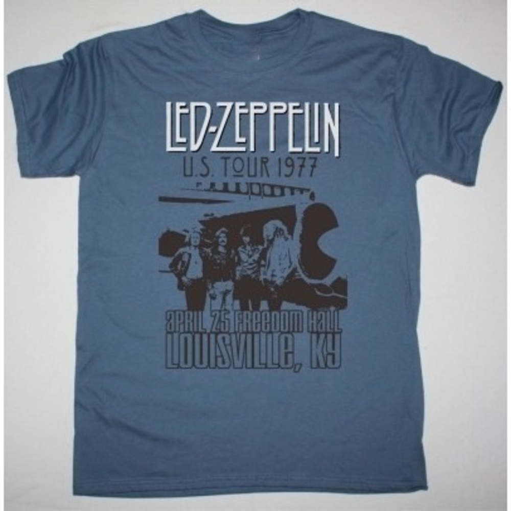 THE YARDBIRDS BAND  NATURAL T SHIRT